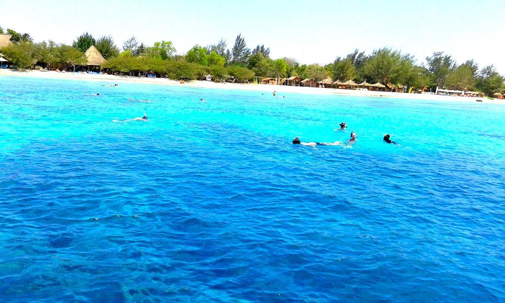 Saeri Matahari Bungalow Gili Air Exteriör bild